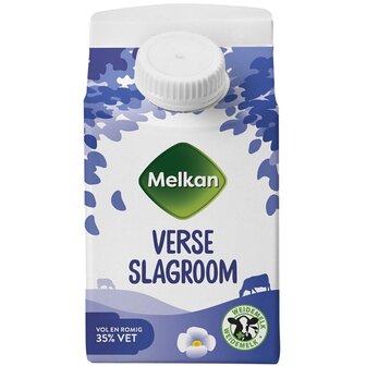 Melkan Slagroom 250ml