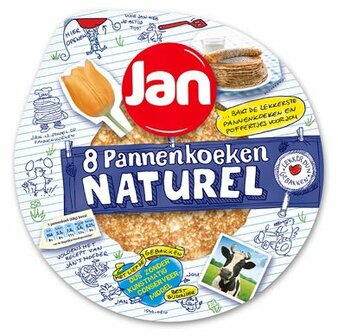 Pannenkoeken van Jan 8 stuks