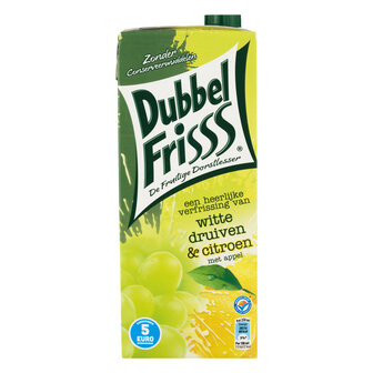 DubbelFriss W.Druif/Citroen 1,5ltr