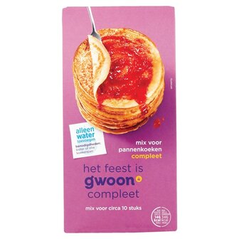 Gwoon pannenkoekenmix compleet