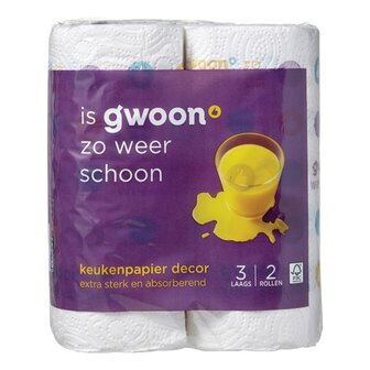 Gwoon Keukenpapier 3-laags