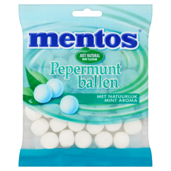 Mentos Pepermuntballen 200gr