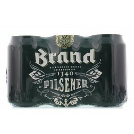 Brand pils blik 6x33cl