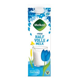 Melkan Verse Halfvolle melk 1 liter