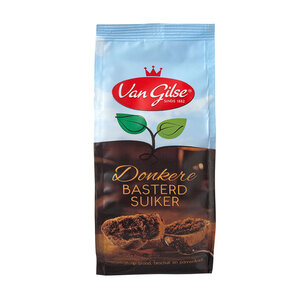 Van Gilse Donkere Basterdsuiker 600gr