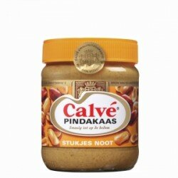 Calve Pindakaas met nootjes 350gr
