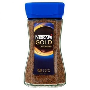 Nescafé Gold Caffeine Vrij 100gr