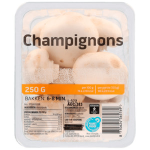 Champignons wit 250gr