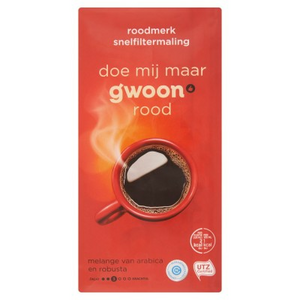 Gwoon Rood Snelfilter 500gr