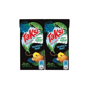 Taksi tropisch fruit zonder suiker mini 10 x 200 ml